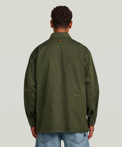 G-STAR RAW ミリタリージャケット モッズコート Reversible Overshirt