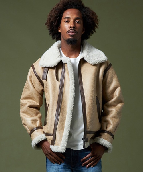 Alpha Industries（アルファ・インダストリーズ） 「ALPHA」 ムートン
