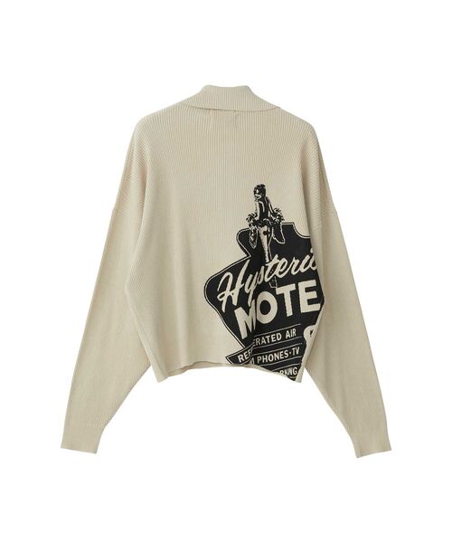 「HYSTERIC GLAMOUR」 長袖ニット FREE ブラウン レディースの画像