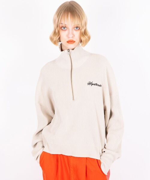 「HYSTERIC GLAMOUR」 長袖ニット FREE ブラウン レディースの画像