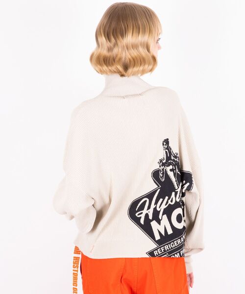 「HYSTERIC GLAMOUR」 長袖ニット FREE ブラウン レディースの画像