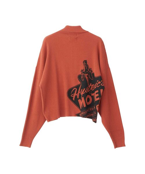 「HYSTERIC GLAMOUR」 長袖ニット FREE ブラウン レディースの画像