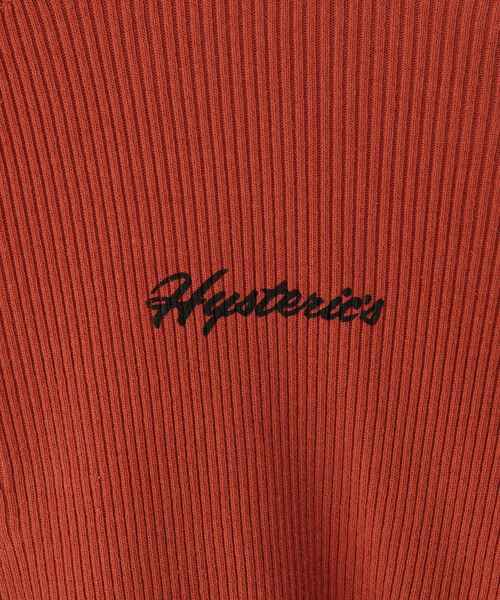 「HYSTERIC GLAMOUR」 長袖ニット FREE ブラウン レディースの画像