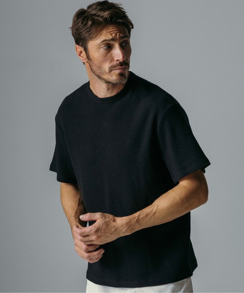 tシャツ CIRCLEE(サークリー)ウールブレンド クルーネックTシャツ メンズ