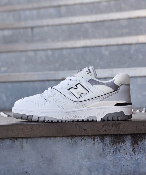 「New Balance」 ローカットスニーカー 28.5cm ホワイト×ネイビー メンズ_画像9