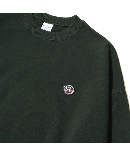 「KEBOZ」 スウェットカットソー SMALL ブラウン メンズ_画像7