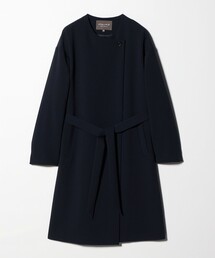 ビアズリー　ダブルクロスマルコート　ノーカラー定価35200円 BEARDSLEY（ビアズリー）の「ダブルクロスマルコート（ノーカラー