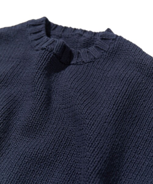 「NAUTICA」 長袖ニット LARGE ホワイト メンズの画像