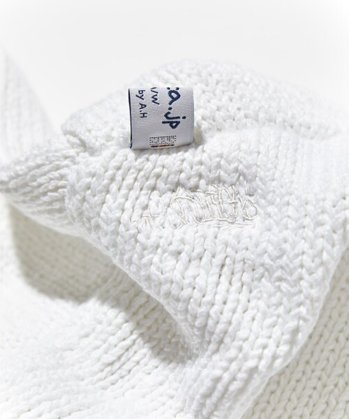 「NAUTICA」 長袖ニット LARGE ホワイト メンズの画像