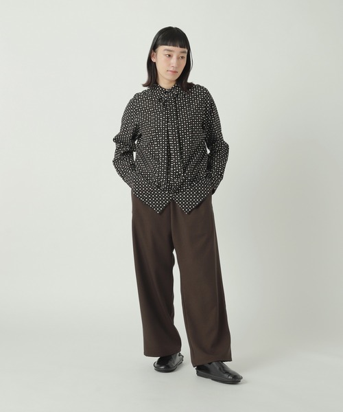 【最終価格】2026SS ズッカ ウーリッシュツイル パンツ ZUCCa（ズッカ） パンツ WOOLISH TWILL / パンツ / P レディース