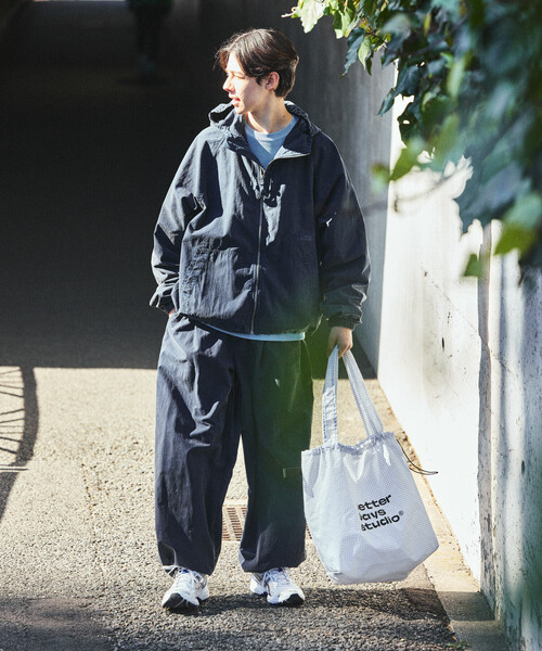 NAUTICA（ノーティカ） ブルゾン アウター フェード加工 ナイロン