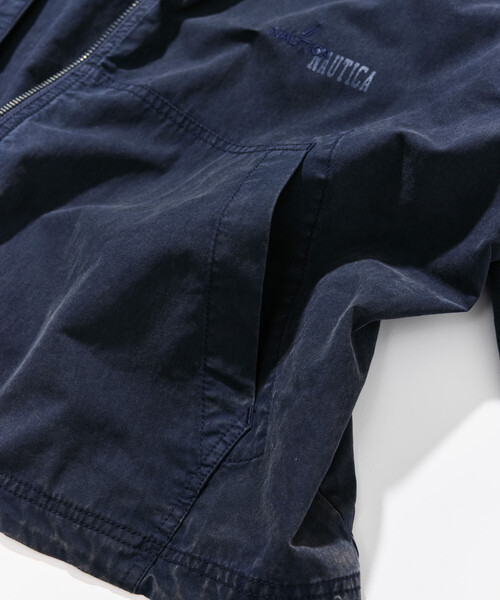 NAUTICA（ノーティカ） ブルゾン アウター フェード加工 ナイロン