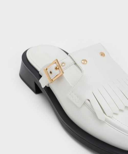 「CHARLES & KEITH」 ミュール 23.5cm ブラック系その他7 レディース_画像3