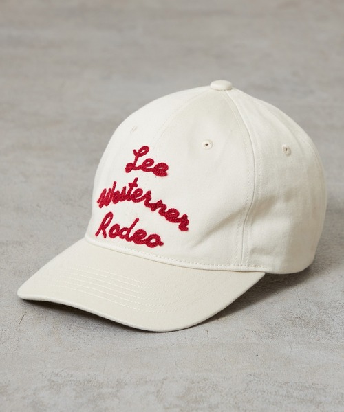 Lee（リー） キャップ 帽子 レディース ウエスターナー刺繍CAP
