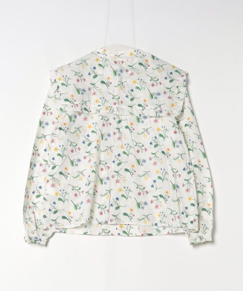 「BEAMS BOY」 長袖ブラウス - グリーン レディース_画像3