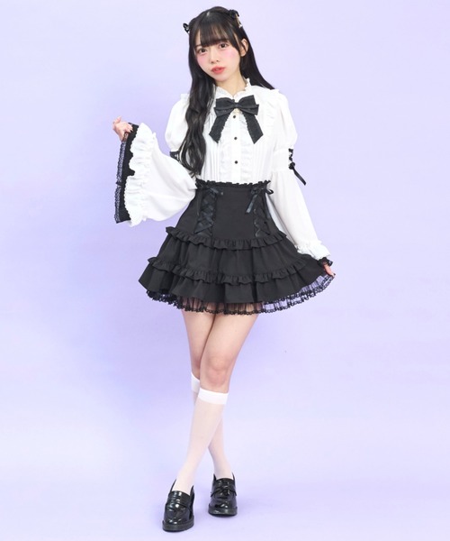 Secret Honey（シークレットハニー） スカート レースアップティアード