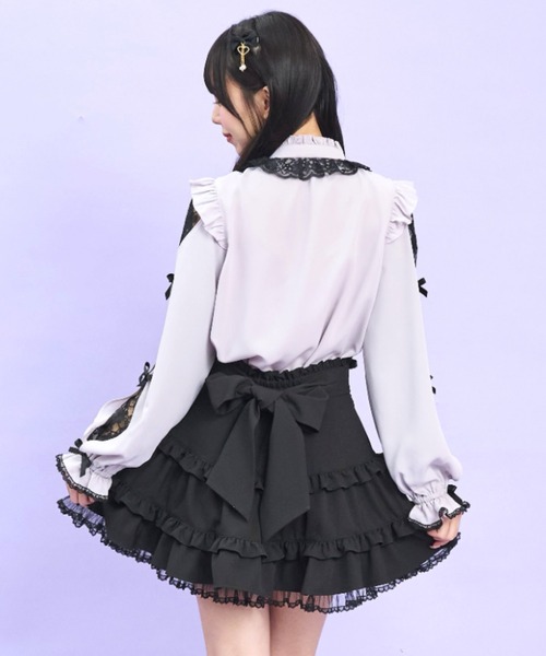 Secret Honey ティアードボリュームスカパン シークレットハニー Secret Honey ティアードボリュームスカパン