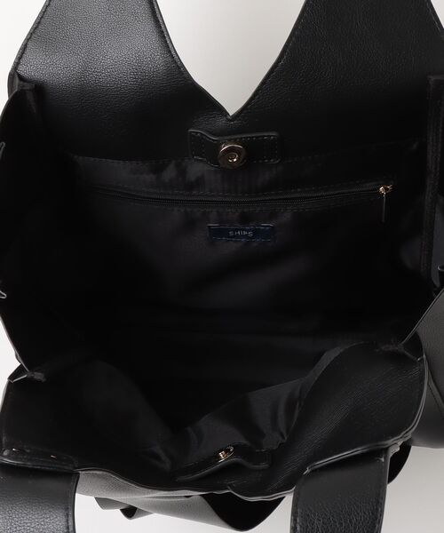 「SHIPS」 トートバッグ - ブラック レディース_画像4