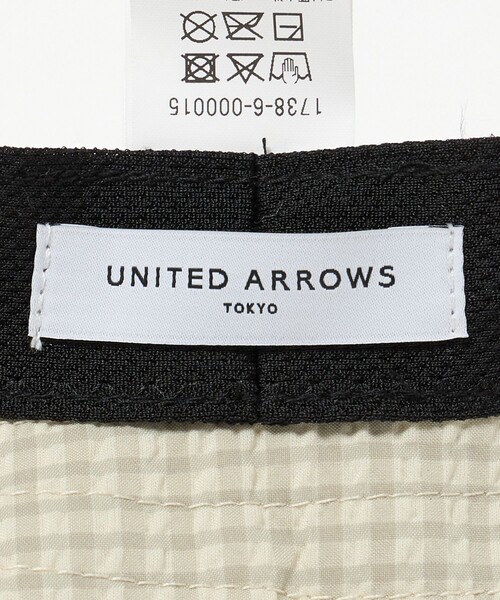 UNITED ARROWS（ユナイテッドアローズ） 帽子 ハット ギンガムチェック