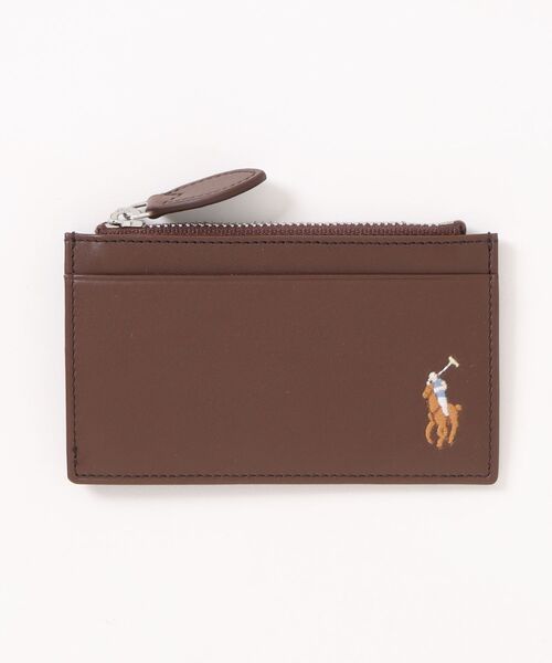 新品未使用タグ付 POLO RALPH LAUREN ケース ブラウン POLO RALPH LAUREN（ポロ・ラルフローレン） マルチ カラー ポニー