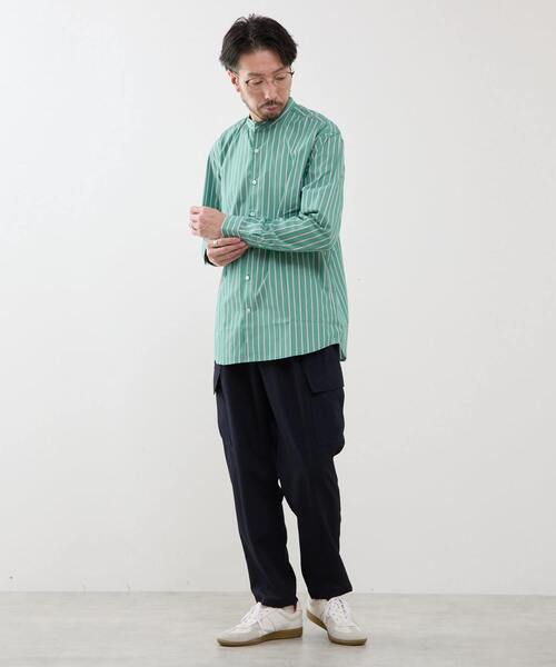 MEN'S MELROSE カーゴパンツ シュリンクトラベストカーゴパンツ メンズ