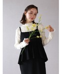 ワンピース 「shieセレクト」ペプラムデザイ...の詳細画像5