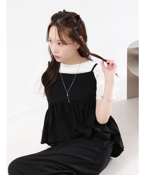 fifth（フィフス） ワンピース 「shieセレクト」ペプラムデザイン