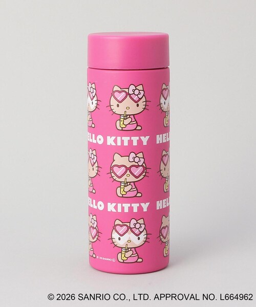 レア♡ハローキティ　アルミボトルパステルピンク 212 KITCHEN STORE 日焼けハローキティ ステンレスボトル PK
