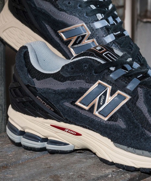 「New Balance」 ローカットスニーカー 23.0cm ブラック メンズの画像