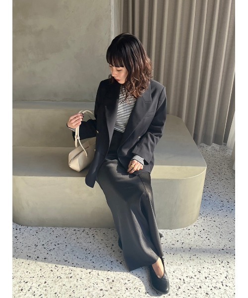 「Mila Owen」 ジャケット FREE ブルー レディースの画像