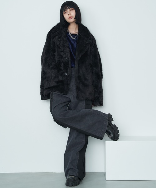 「AIVER」 ジャケット MEDIUM ベージュ メンズの画像