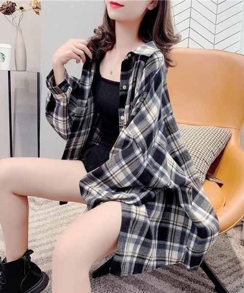 「cammie」 長袖シャツ LARGE ピンク レディース_画像7