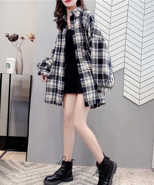 「cammie」 長袖シャツ LARGE ピンク レディース_画像8
