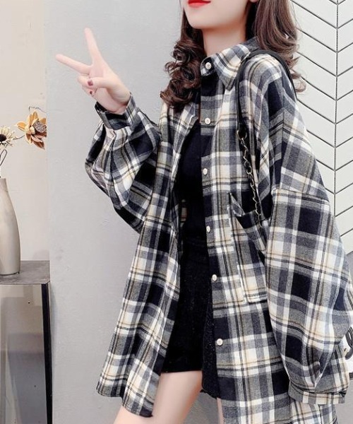 「cammie」 長袖シャツ LARGE ピンク レディース_画像9