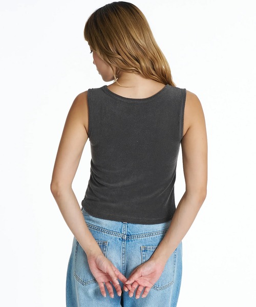 ROXY（ロキシー） タンクトップ ノースリーブ タンクトップ ショート丈