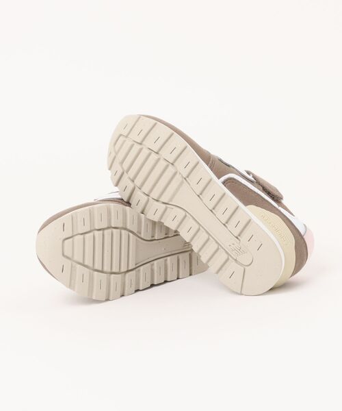 「New Balance」 「KIDS」ローカットスニーカー 23.5 ブラウン キッズ_画像3