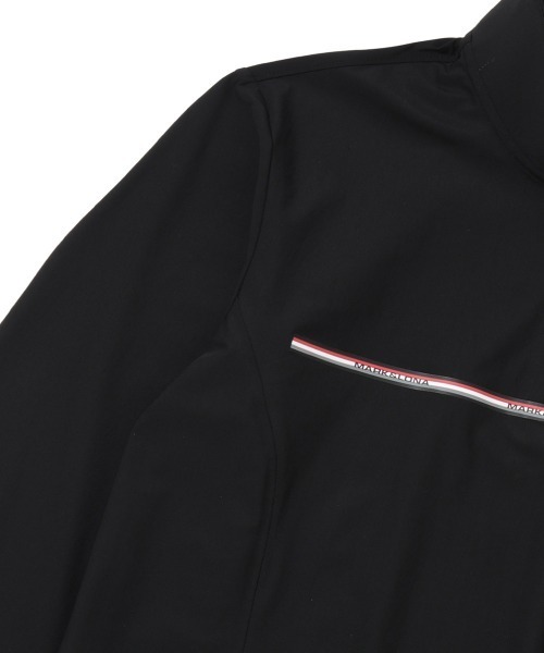 MARK&LONA（マークアンドロナ） tシャツ Axis Stand Zip Strech Pique