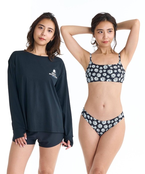 ROXY（ロキシー） 水着 ROXY CORAL DAYS 4点セット 長袖ラッシュT