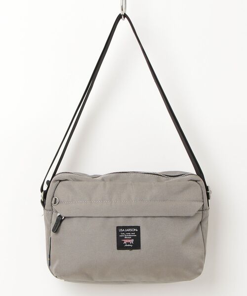 シマリス ショルダーバッグ グレー ノベルティ Lisa Larson（リサラーソン） ショルダーバッグ ONE SIZE グレー