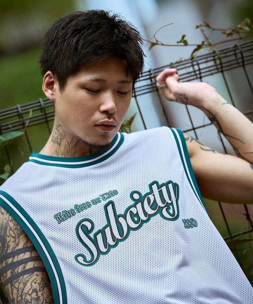 Subciety（サブサエティ） タンクトップ Tank top game shirt メンズ