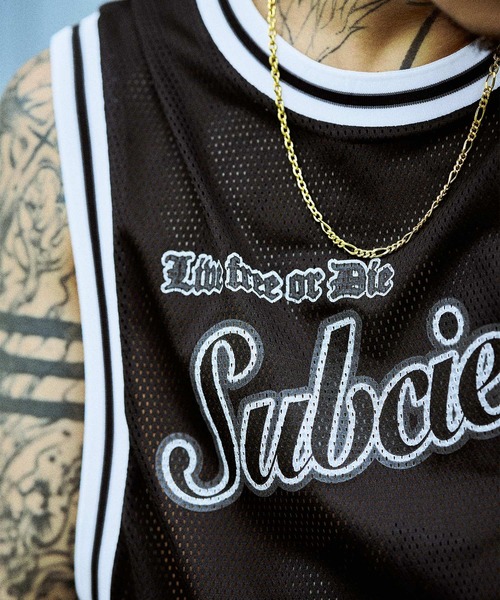 Subciety（サブサエティ） タンクトップ Tank top game shirt メンズ