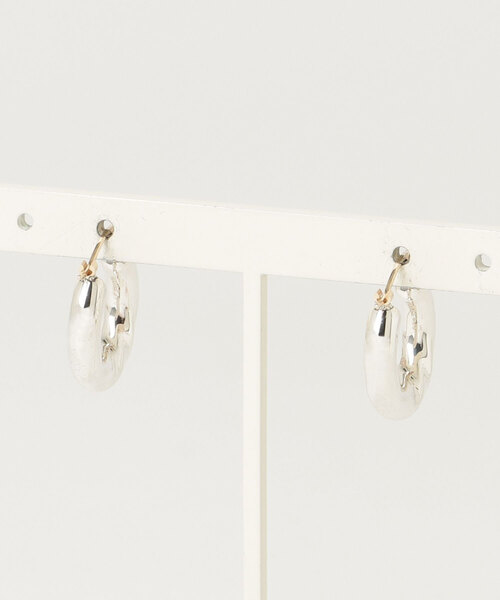イヤリング PREEK / プリーク：「レディース」TWIST SMALL HOOP EARRINGS：YU-18「ANN」 レディースの画像