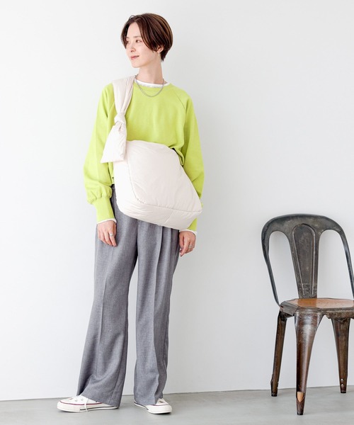「LEPSIM」 パンツ MEDIUM グレー レディース_画像3