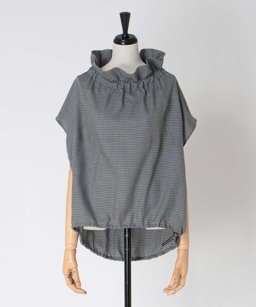 DRESSLAVE（ドレスレイブ） ブラウス シャツ gingham check 2way off