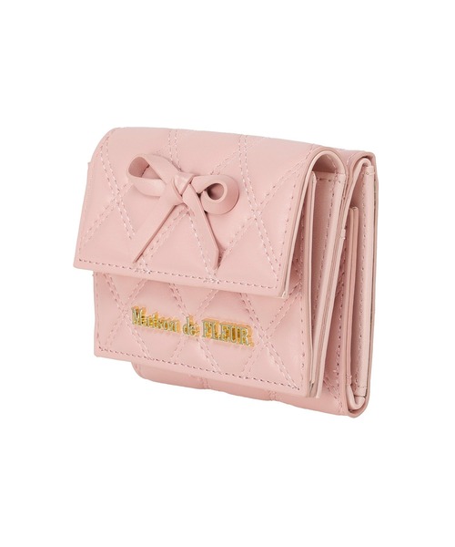 Maison de FLEUR（メゾンドフルール） 財布 リボンチャーム
