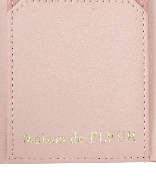 Maison de FLEUR（メゾンドフルール） 財布 リボンチャーム