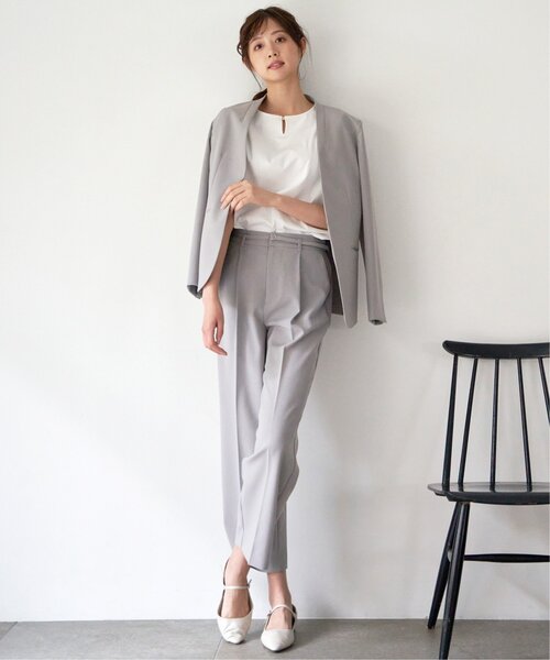 「IKKA LOUNGE」 パンツ L ネイビー レディース_画像3