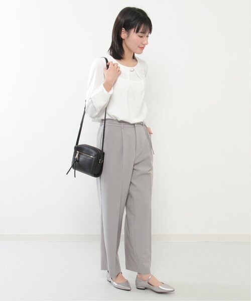 「IKKA LOUNGE」 パンツ L ネイビー レディース_画像9