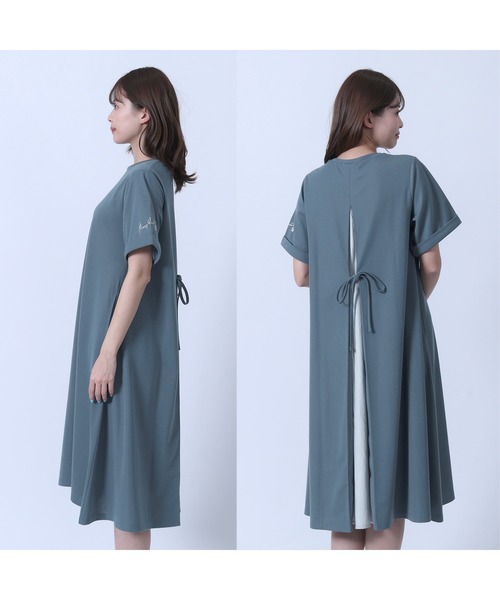 MARY QUANT（マリークヮント） ワンピース 半袖 マリークワント バック