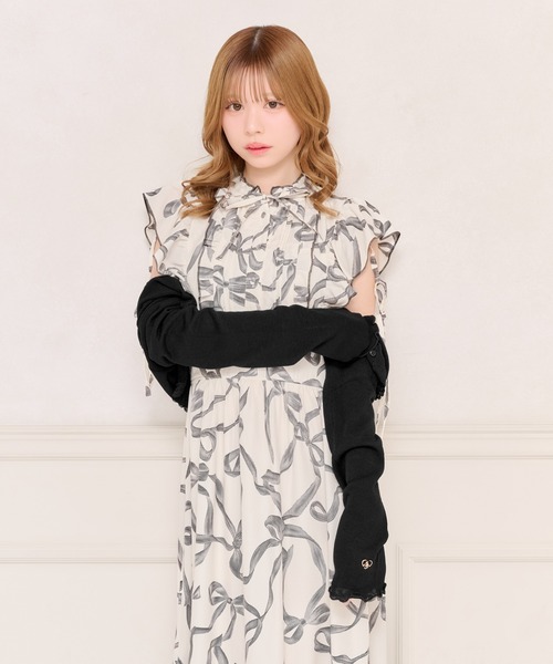 「apres jour」 半袖ワンピース X-LARGE ホワイト系その他 レディース_画像4